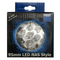 Nas LED Stop & Tail Clear 95mm Safety Comes First with Clear LED Stop & Tail