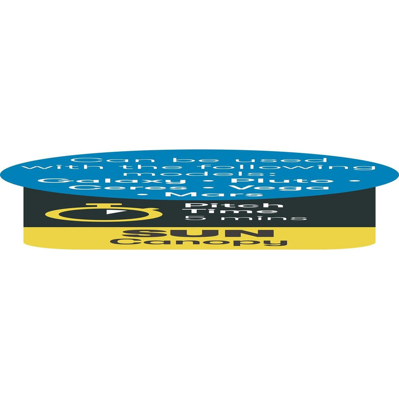 Sun Canopy Shady Pro  (440) (Galaxy, Pluto size 8,  Ceres size 7) 12022235440000 Westfield - UK Camping And Leisure