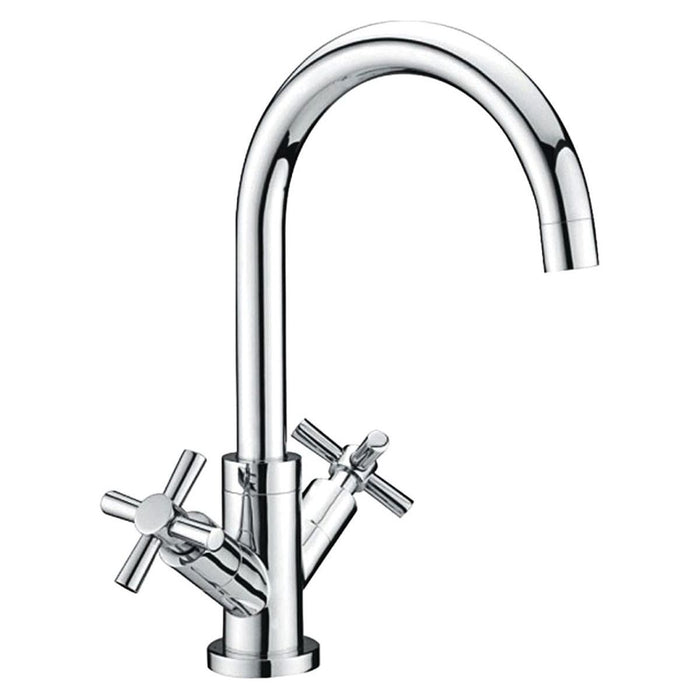 AG Westley (Maverick) Cross Head Kitchen / Galley Mixer Tap Chrome AG - UK Camping And Leisure