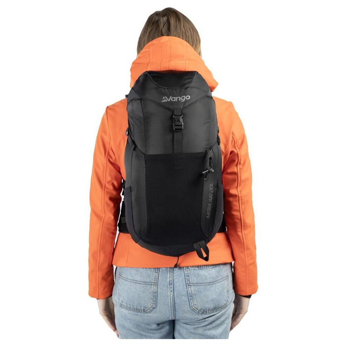 Vango Mitra Air 20L Ruckack Black Vango - UK Camping And Leisure