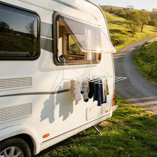 Leisurewize Caravan & Motorhome Clothes Airer - View 2
