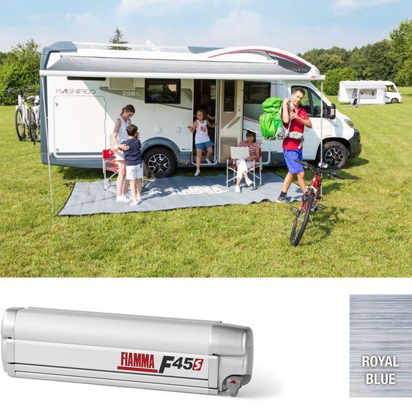 Fiamma F45S Polar White 425M Royal Blue 06280Q01Q