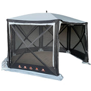 Quest Screen house 6 Pro pop up Gazebo (Grey) Quest Leisure - UK Camping And Leisure