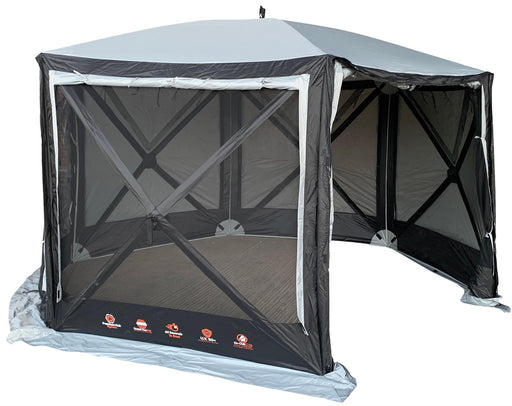 Quest Screen house 6 Pro pop up Gazebo (Grey) Quest Leisure - UK Camping And Leisure
