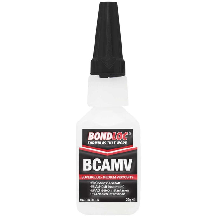 Bondloc BCA MV Superglue Adhesive (20g) Bondloc - UK Camping And Leisure