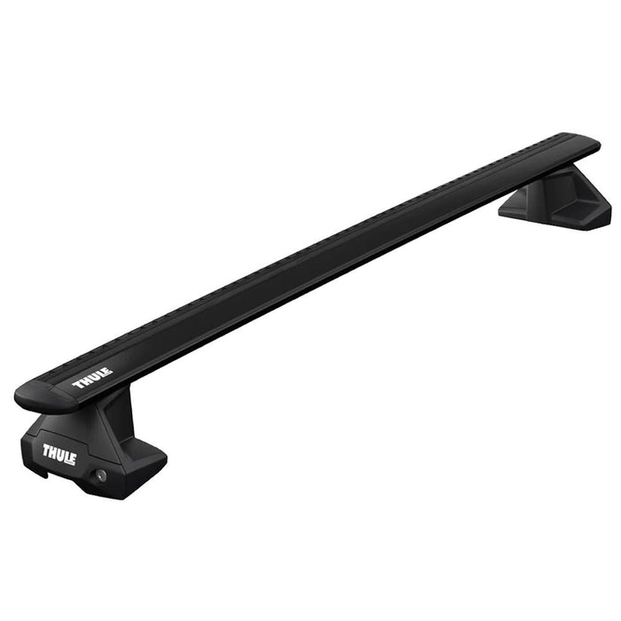 Thule WingBar Evo Roof Bars Black fits Toyota Proace City Verso 2020- 5 doors with Flush Rails Thule - UK Camping And Leisure