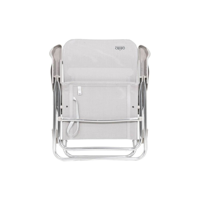 Crespo Beach Chair AL/205 Beige Crespo - UK Camping And Leisure