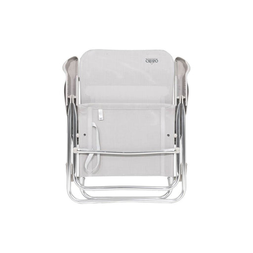 Crespo Beach Chair AL/205 Beige Crespo - UK Camping And Leisure