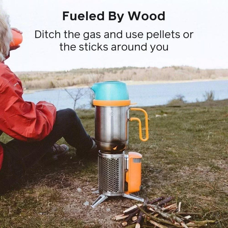 Biolite CampStove 2+ Complete Cook Kit Stove with USB Charging New 2025 Model Biolite - UK Camping And Leisure