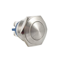 W4 Anti-Vandal Switch 12V 19Mm Momentary. Non Illuminated