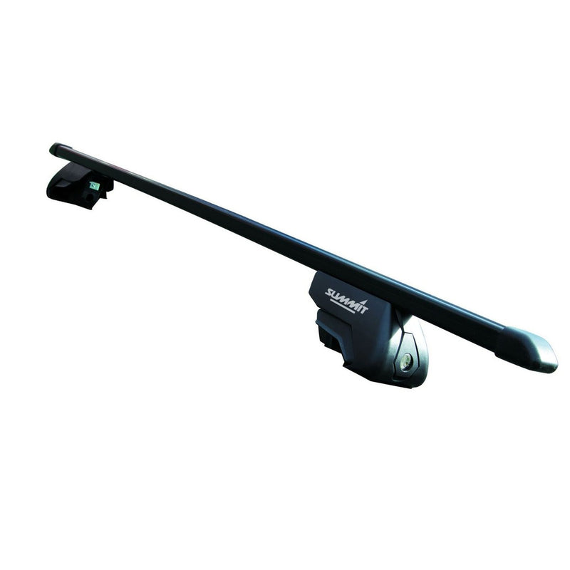 Summit SUP-830B Premium Vehicle Specific Railing Roof Bars - Steel, Locking, Set of 2 - Summit Shop