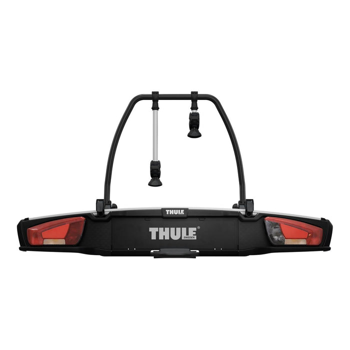 Thule VeloSpace XT two-bike platform towbar bike rack black/aluminium Towbar Bike Rack Thule - UK Camping And Leisure