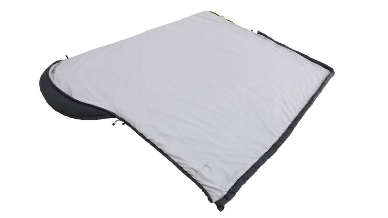Outwell Campion Black Black Single Sleeping Bag | breathable, camping sleeping bag, summer