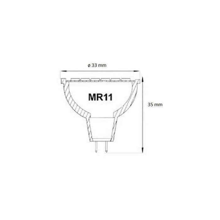 Vechline Led G4 Mr11 3Smd 25W Bulb A0001143 Lepro - UK Camping And Leisure