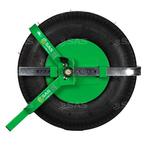 SAS SAS Green V3 Compact Wheelclamp SAS - UK Camping And Leisure
