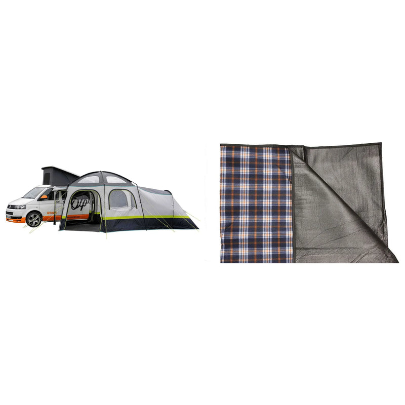 Olpro Hive Campervan Driveaway Awning (Poles) - with Sleeping Pod Low Bundle