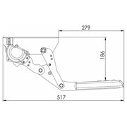 Electronic Step with Seesaw Motion 440mm - Motorhome Step with Seesaw Motion Nova - UK Camping And Leisure