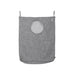 Bo-Camp Urban Collection Laundry Bag Lanes Grey Bo-Camp - UK Camping And Leisure