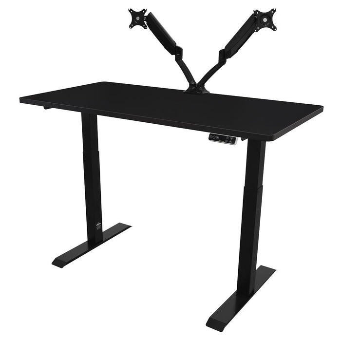 Dellonda  Electric Height Adjustable Standing Desk 1400 x 700mm Dual Motor 100kg Dellonda - UK Camping And Leisure