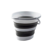 Via Mondo Collapsible Bucket 10L White/Grey