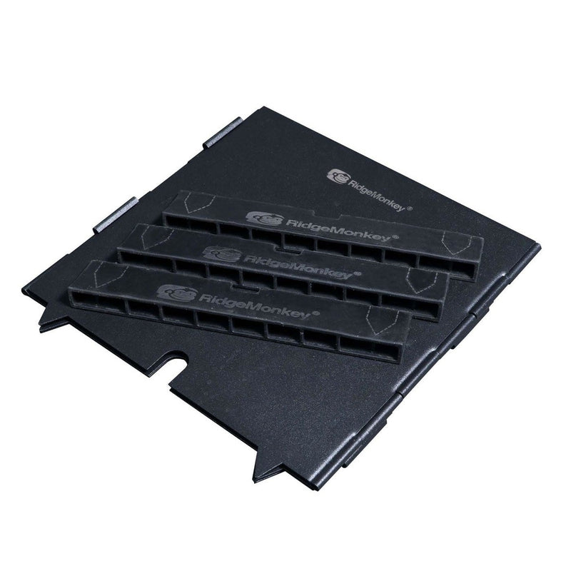 Ridgemonkey Quad Connect Windshield Camping Stove Shield Camping Fishing RM686 RidgeMonkey - UK Camping And Leisure