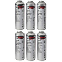 6x GoSystem Butane Propane Mix Gas 277g 482ml