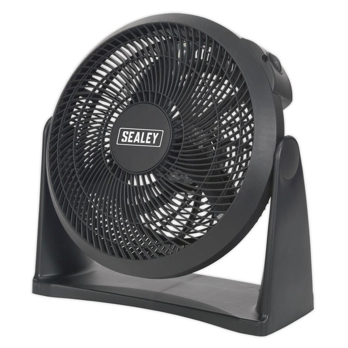 Sealey Desk/Floor Fan 3-Speed 12" 230V SFF12 Sealey - UK Camping And Leisure
