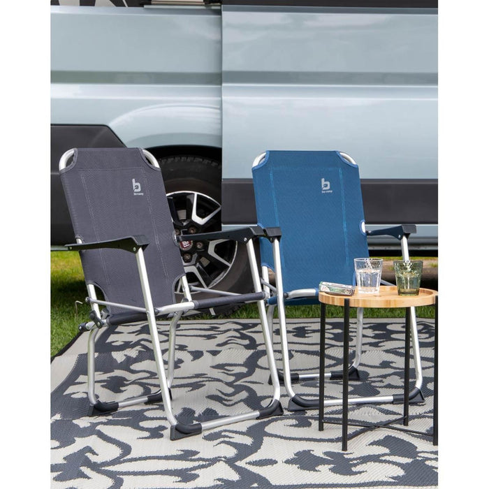 Bo-Camp Child's Chair Copa Rio Aluminium Graphite Bo-Camp - UK Camping And Leisure