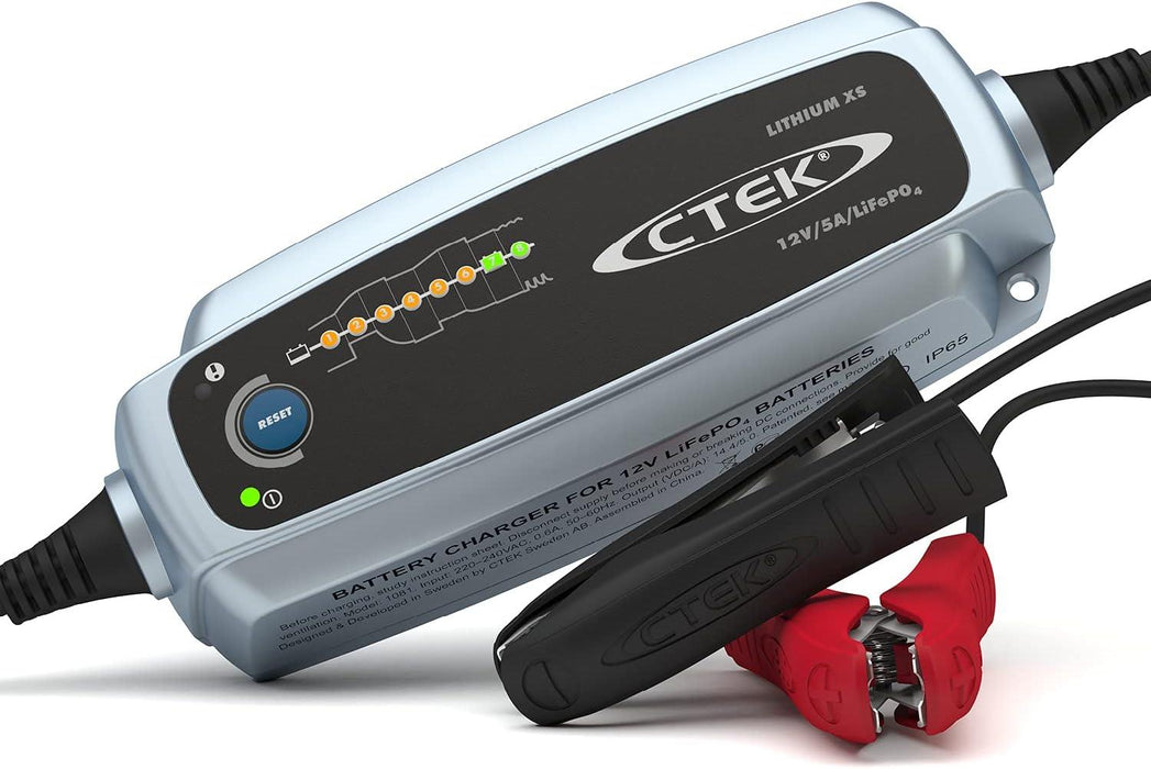 CTEK Lithium XS LiFePO4 Battery Charger / Recharger CTEK - UK Camping And Leisure