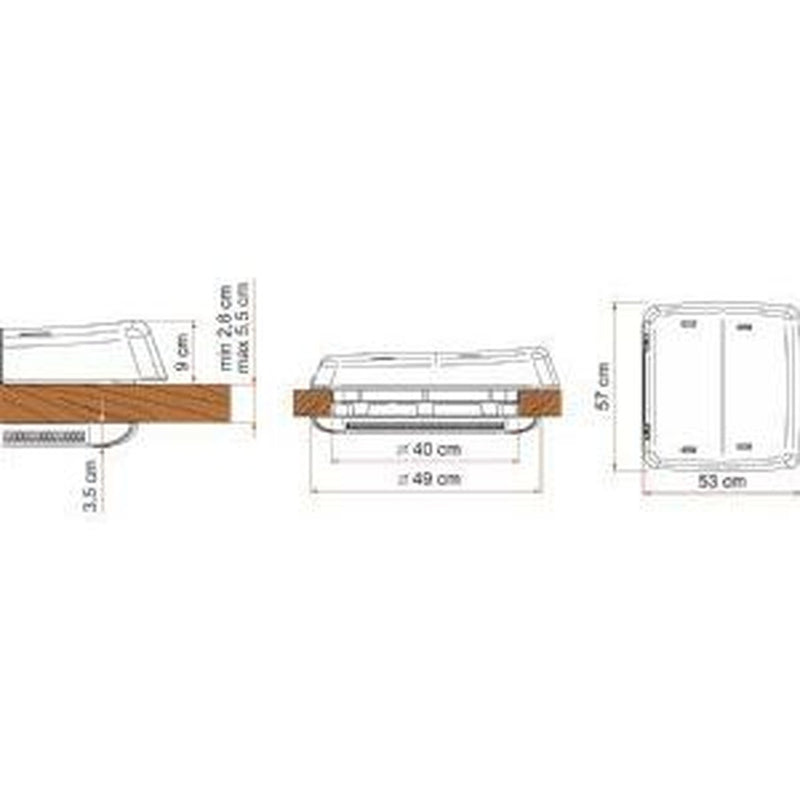 Fiamma Vent F Pro Crystal 07380-02- Fiamma - UK Camping And Leisure