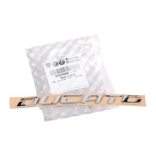 Fits Fiat Ducato Rear Logo X250 X290 from 2014 Nova - UK Camping And Leisure