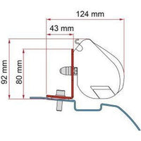 Fiamma F35 Adapter Kit Nissan Nv200 98655Z026