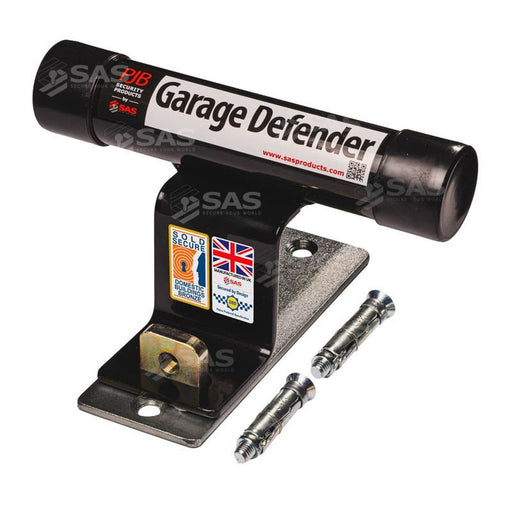 SAS Security Products SAS Garage Defender Master and Padlock Bolt Down / Black / Lock Keyed Alike - Image 2 of 8 | UK Camping and Leisure