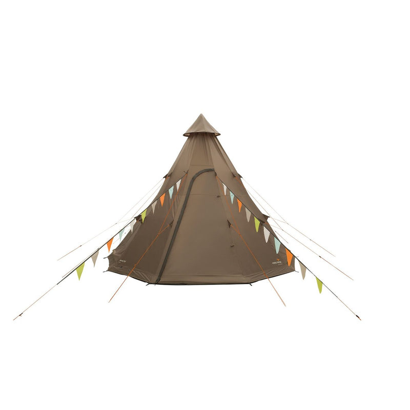 Easy Camp Rands Tipi Tent Dark Sand 8 Person Easy Camp - UK Camping And Leisure