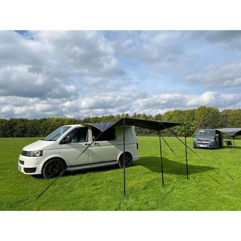 Olpro Multi Shade Campervan Canopy Charcoal 5000mm Waterproof
