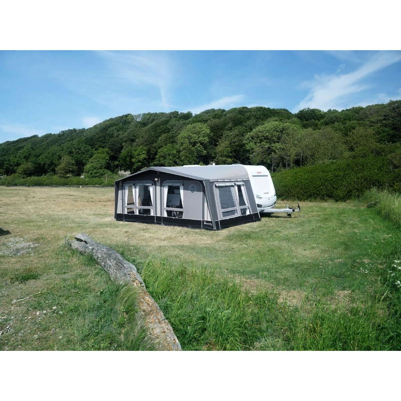 Isabella Nordic 300 Awning with Mega Frame | poled, breathable, steel pole, porch