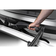 Thule VeloSpace XT two-bike platform towbar bike rack black/aluminium Towbar Bike Rack Thule - UK Camping And Leisure