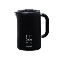 Leisurewize Caravan Camping Sleek LED Display Kettle 1.7L Black