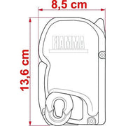 Fiamma F45S Titanium 425M Royal Grey 06290Q01R Fiamma - UK Camping And Leisure