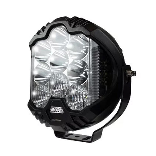 Maypole E-Approved 9-Inch Round LED Driving Light with Side Light & Spot Beam - View 2