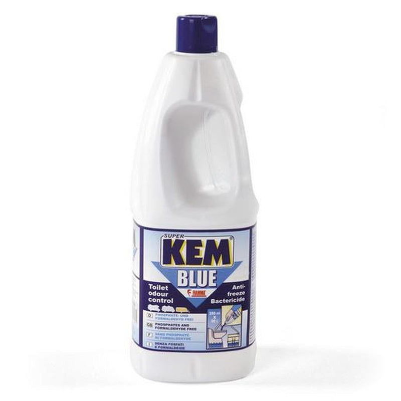 Fiamma Super Kem Blue 2 Litre x 6 Per Box (97310-022) Fiamma - UK Camping And Leisure