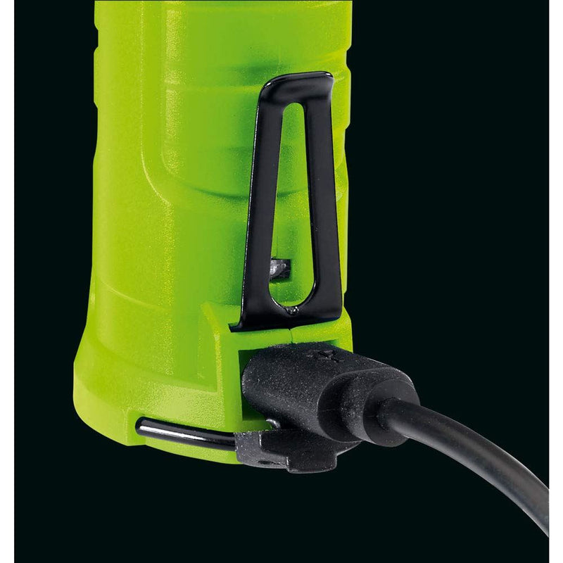 Draper COB/SMD LED Rechargeable Slimline Inspection Lamp, 3W, 170 Lumens, Green Draper - UK Camping And Leisure