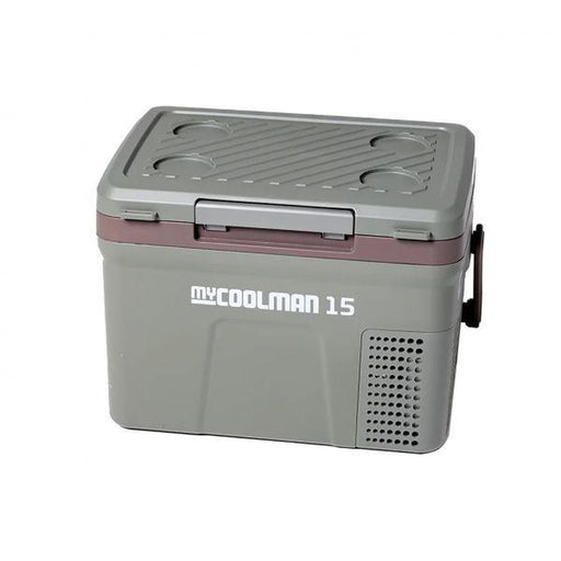myCOOLMAN 15L Portable Fridge/Freezer Single Zone 12/24V DC + 240V AC Compact & Lightweight