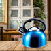 MDS1203 Liberty Blue 2.5 Litre Whistling Kettle CW-T056-B1BL Liberty Leisure UK - UK Camping And Leisure