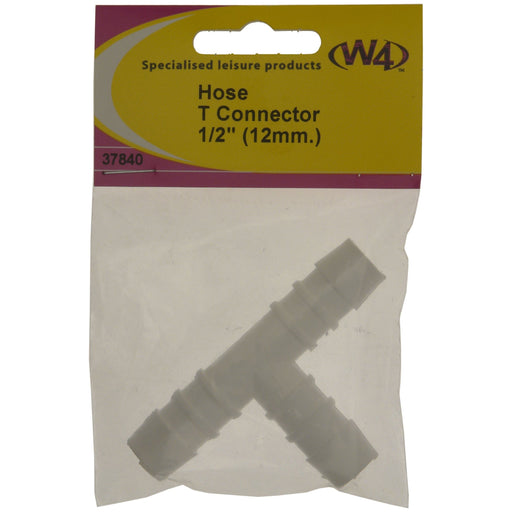 W4 T Hose Connector 1/2" 37840 W4 - UK Camping And Leisure
