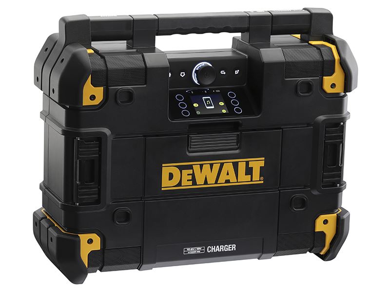 Dewalt Power Tools DWST1-81079 TSTAK™ Radio 240V & Li-ion Bare Unit DeWALT Power Tools - UK Camping And Leisure