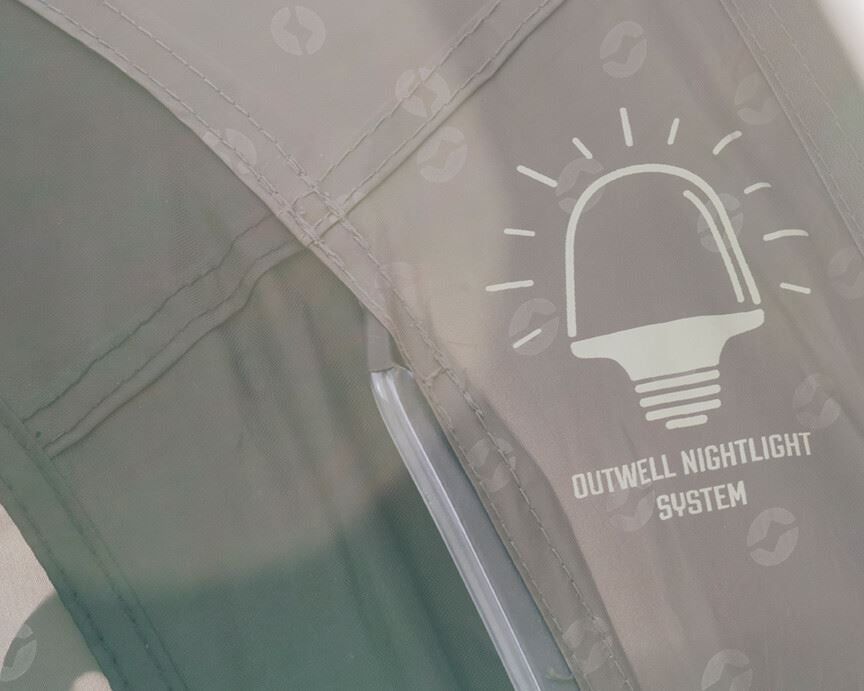 Outwell California Highway Driveaway Awning Grey Outwell - UK Camping And Leisure