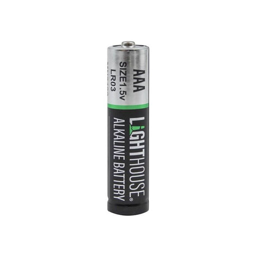 Lighthouse AAA LR03 Alkaline Batteries 1120 mAh (Pack 24) Lighthouse - UK Camping And Leisure