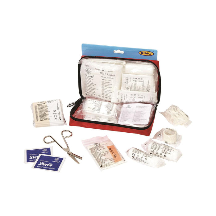 Ring Go first aid kit, car kit Ring Automotive - UK Camping And Leisure