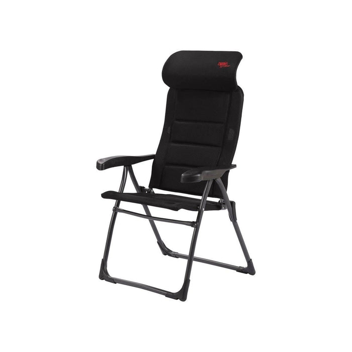 Crespo Chair AP/215 Air Deluxe Compact Black Crespo - UK Camping And Leisure